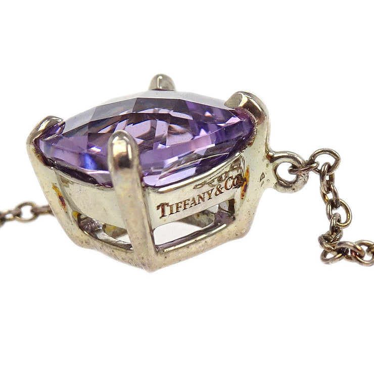 Tiffany & Co. Sparklers Pendant Necklace SV925 Amethyst Silver 186793
