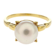 Mikimoto Ring 18K Pearl Gold #52 186797