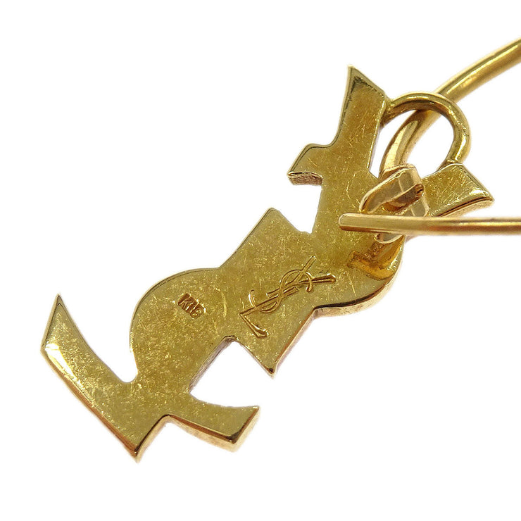 Yves Saint Laurent Piercing Earrings 18K Gold 186802