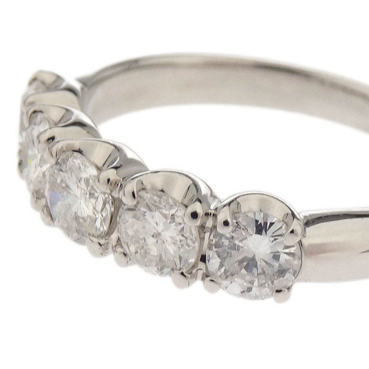 Ring Pt900 Diamond Silver #52 186804