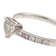 Ring Pt900 Diamond Silver #50 186806