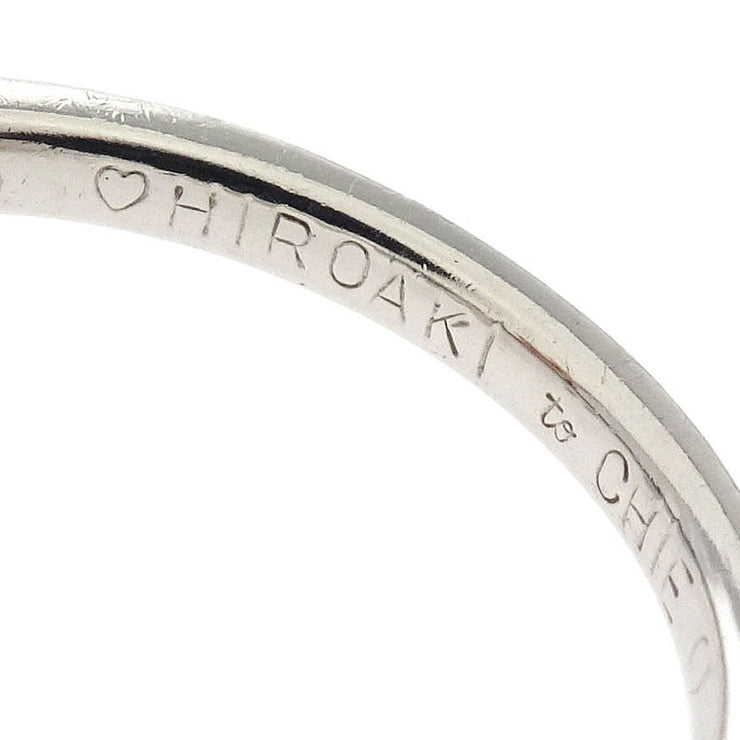 Ring Pt900 Diamond Silver #50 186806