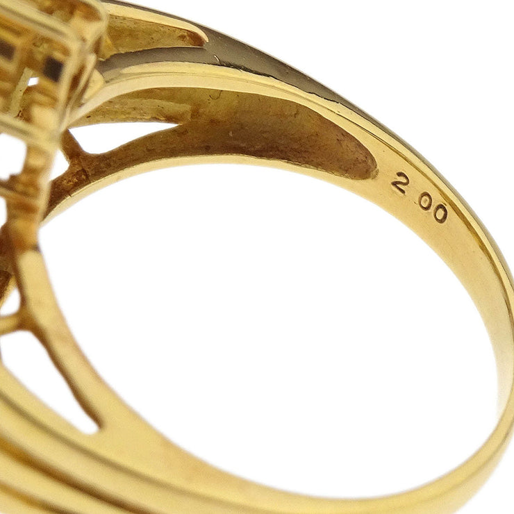 Ring Diamond 18K Gold #50 186810