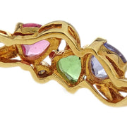 Ring 18K Tanzanite Garnet Gold #51 186821