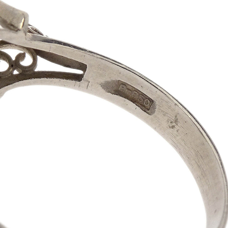 Ring Pm850 Peridot Diamond Silver #56 186822