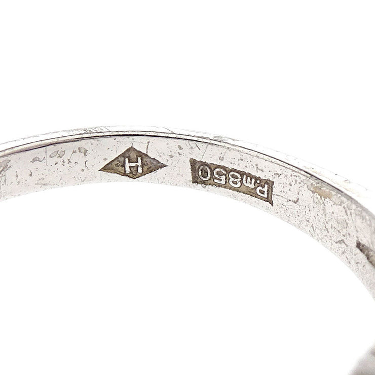 Ring Pm850 Sapphire Diamond Silver #52 186825