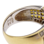 Ring 18KWG Sapphire Diamond #51 186830