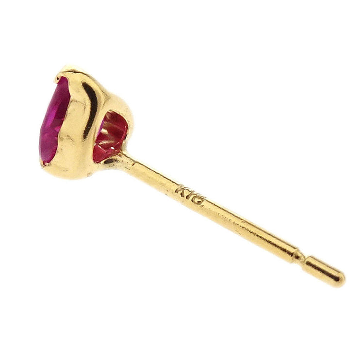 Piercing Earrings 18K Ruby Gold 186835
