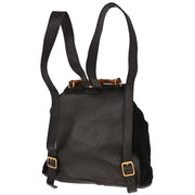 Gucci Black Suede Bamboo Backpack 003¥2058¥0016 186837