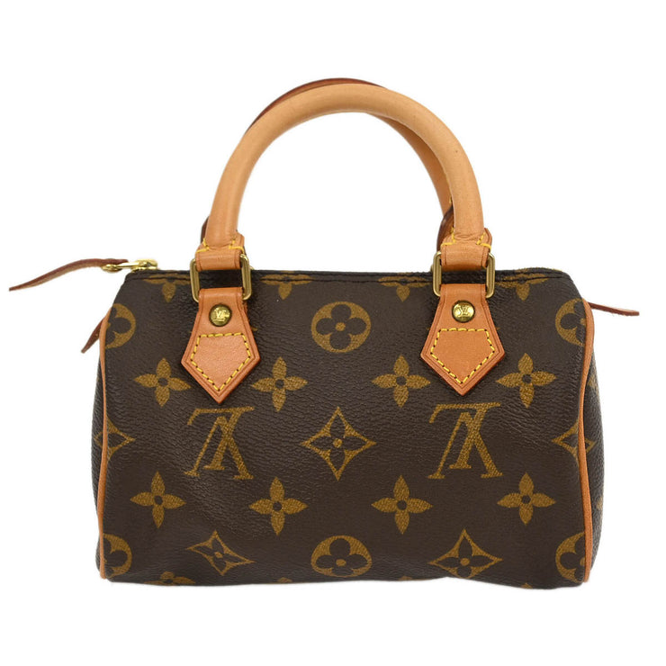 Louis Vuitton Monogram Mini Speedy Handbag M41534 TH0948 186838