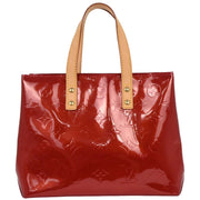 Louis Vuitton Red Vernis Reade PM Tote Handbag M91990 MI0087 186846