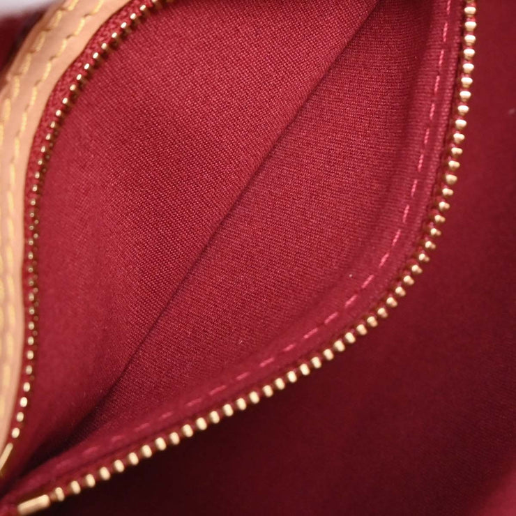 Louis Vuitton Red Vernis Reade PM Tote Handbag M91990 MI0087 186846