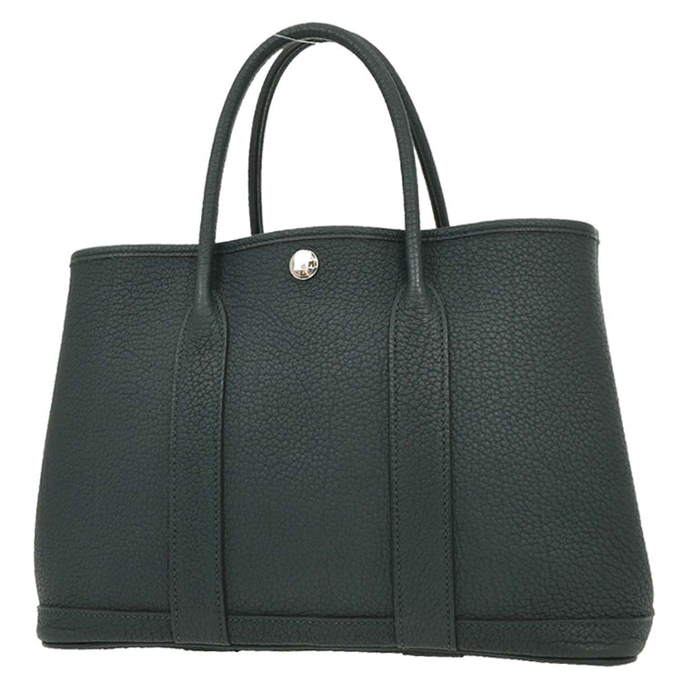 Hermes Vert Cypres Negonda Garden Party 30 TPM Tote Handbag CGS007HI 186849