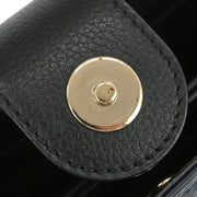 Chanel Navy Black Calfksin Neo Executive Tote Handbag 186851