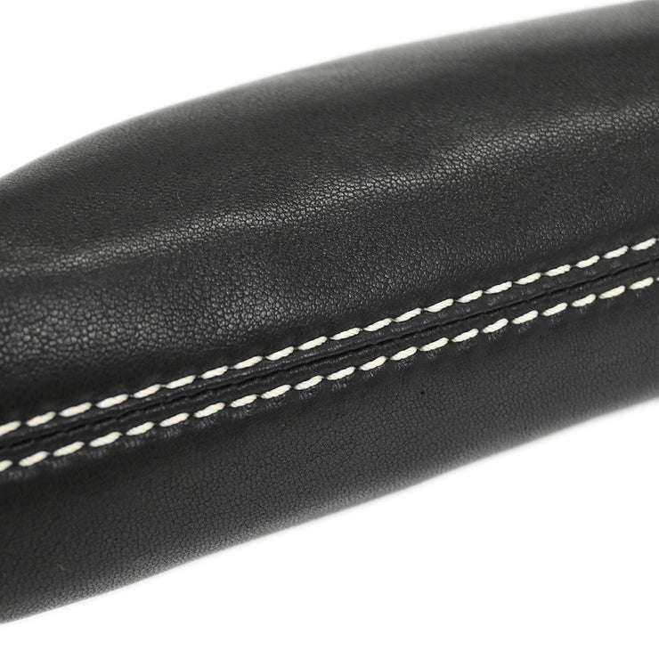 Chanel Black Lambskin Pouch Handbag 186853