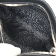 Chanel Black Lambskin Pouch Handbag 186853
