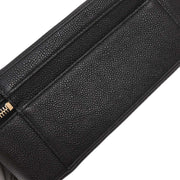Chanel Black Calfskin CC Filigree 2way Vanity Handbag 186858
