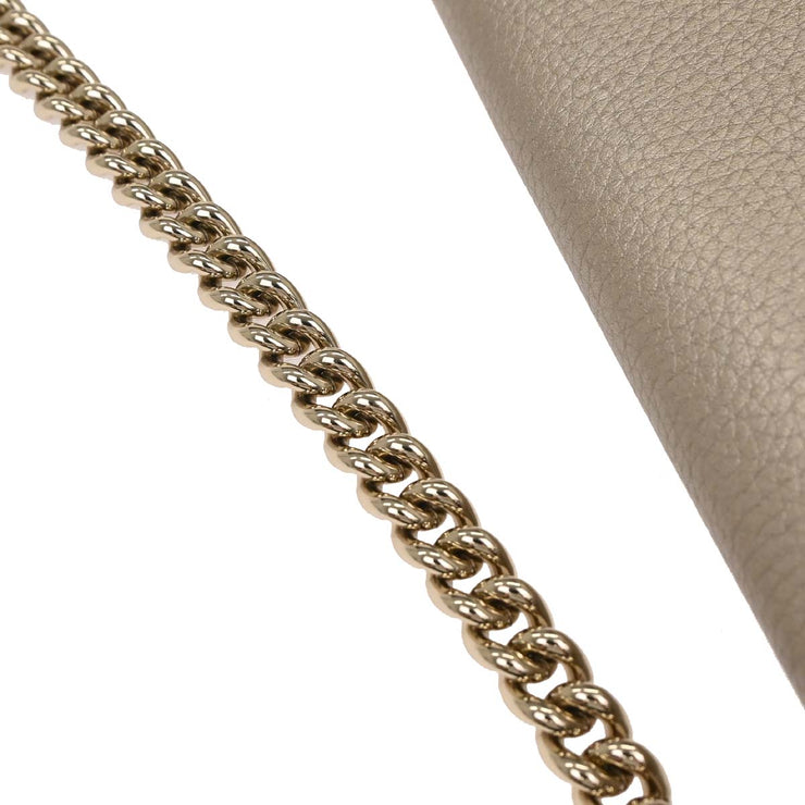 Gucci Gold Soho Chain Shoulder Bag 336752 213317 186863
