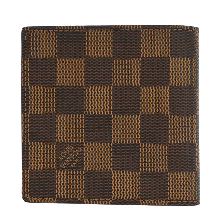 Louis Vuitton Damier Portefeuille Marco Wallet Purse N61675 CA0089 186891