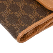 Celine Brown PVC Macadam Wallet M08 186927