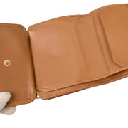 Celine Brown PVC Macadam Wallet M08 186927