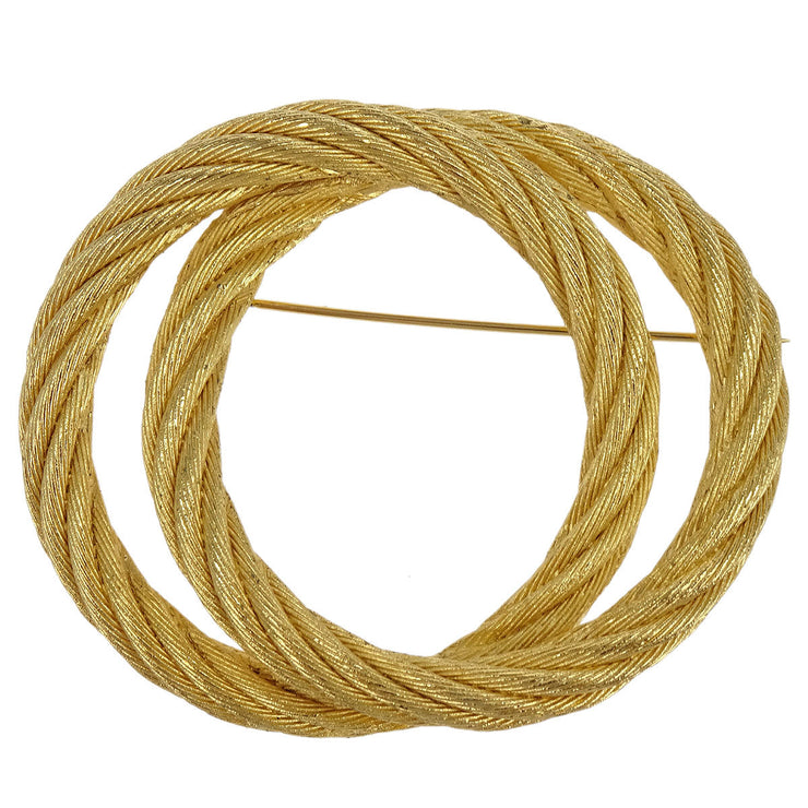 Christian Dior Brooch Pin Gold 186939