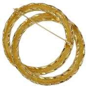 Christian Dior Brooch Pin Gold 186939