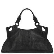 Cartier Navy Leather Handbag ELMD 186951