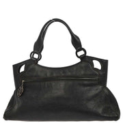 Cartier Navy Leather Handbag ELMD 186951