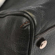 Cartier Navy Leather Handbag ELMD 186951