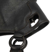 Cartier Navy Leather Handbag ELMD 186951