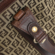 Fendi Brown Canvas Zucchino Tote Handbag 2305/8BH162/TN9/068 186954
