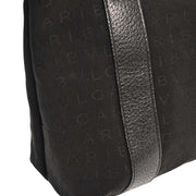 Bvlgari Black Canvas Logomania Tote Handbag MAEREA 186971