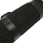 Bvlgari Black Canvas Logomania Tote Handbag MAEREA 186971