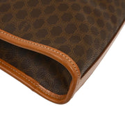 Celine Brown Macadam Clutch Bag DM99/2 186972