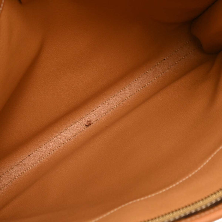 Celine Brown Macadam Clutch Bag DM99/2 186972