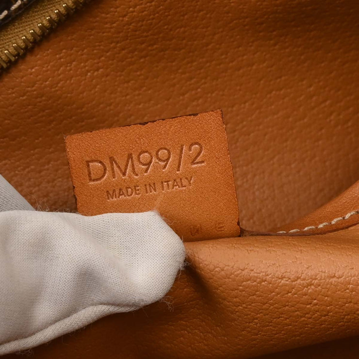 Celine Brown Macadam Clutch Bag DM99/2 186972