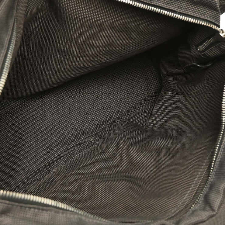 Hermes Gray Canvas Herline Tote MM Handbag 186974