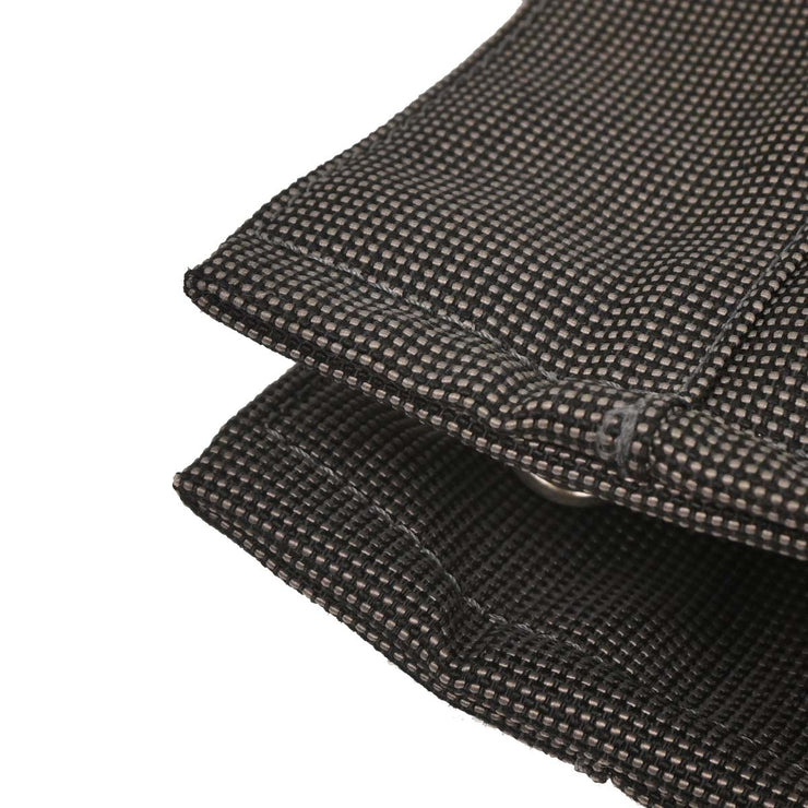 Hermes Gray Canvas Herline Tote MM Handbag 186980