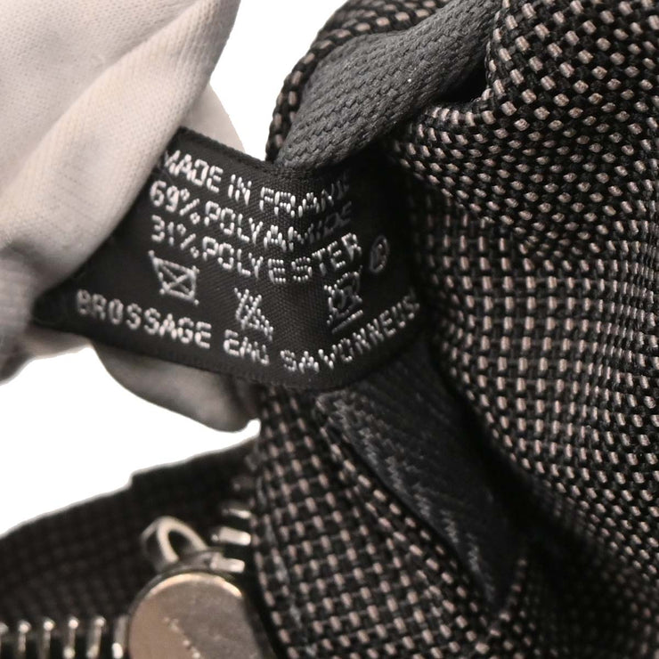 Hermes Gray Canvas Herline Tote MM Handbag 186980