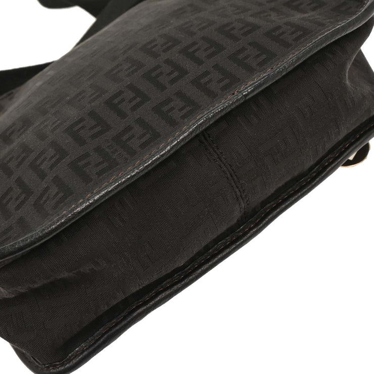 Fendi Black Zucchino Shoulder Bag 2370-8BT089-RQ8-058 186988