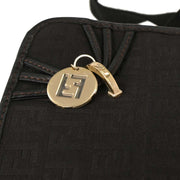 Fendi Black Zucchino Shoulder Bag 2370-8BT089-RQ8-058 186988