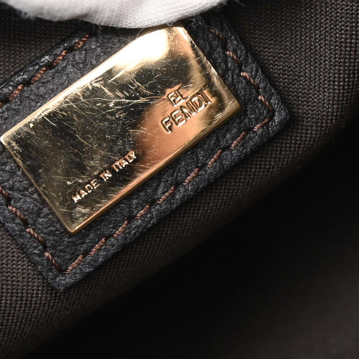 Fendi Black Zucchino Shoulder Bag 2370-8BT089-RQ8-058 186988