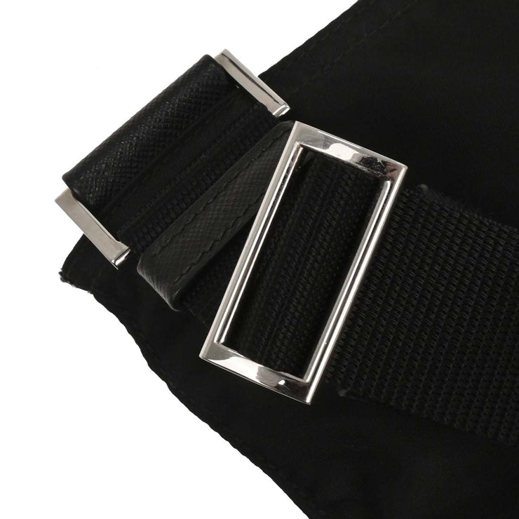 Prada Black Nylon Shoulder Bag 255 186990
