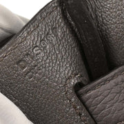 Hermes Gris Etain Togo Birkin 30 Handbag DIS989 186993