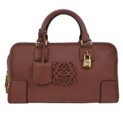Loewe Brown Leather Amazona 28 Handbag 011007 186996