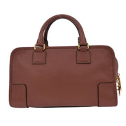 Loewe Brown Leather Amazona 28 Handbag 011007 186996