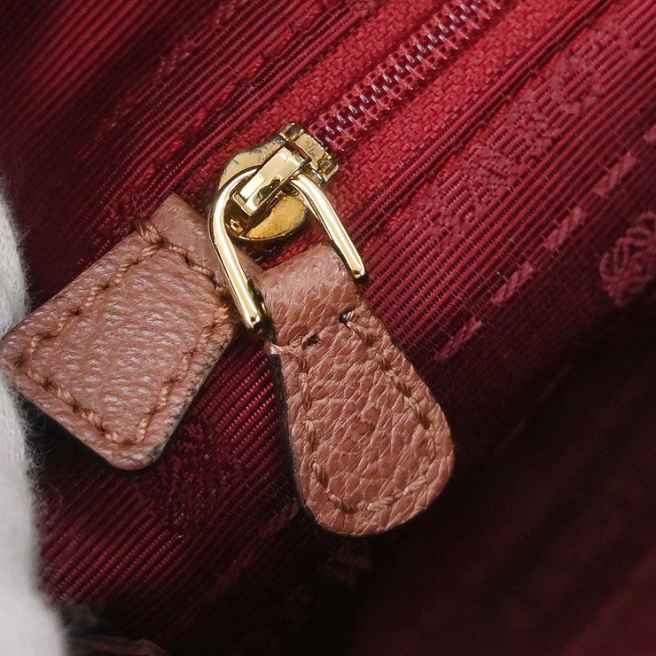 Loewe Brown Leather Amazona 28 Handbag 011007 186996