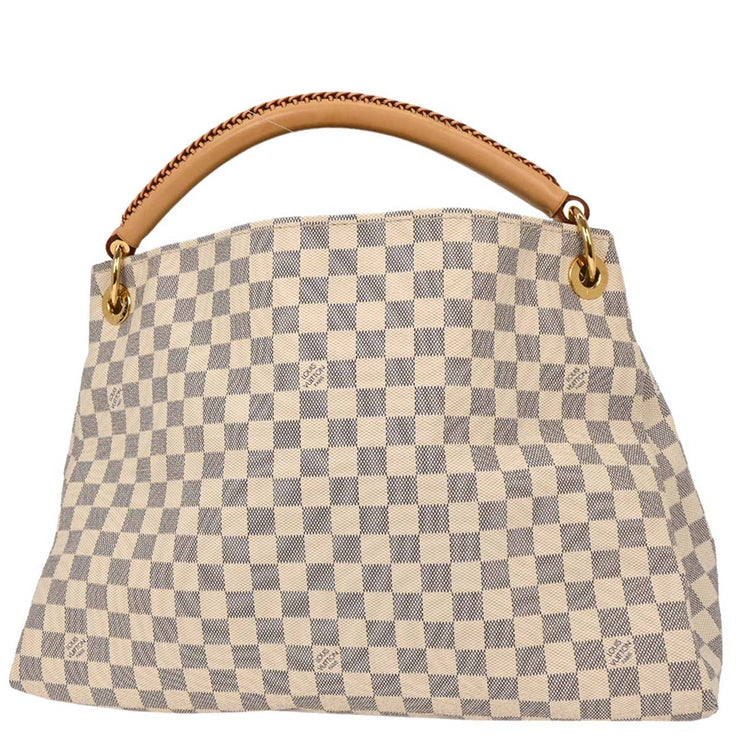 Louis Vuitton Damier Azur Artsy MM Handbag N41174 GT1193 187000