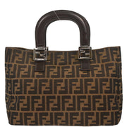 Fendi Brown Zucca Handbag 2119/26693/018 187008